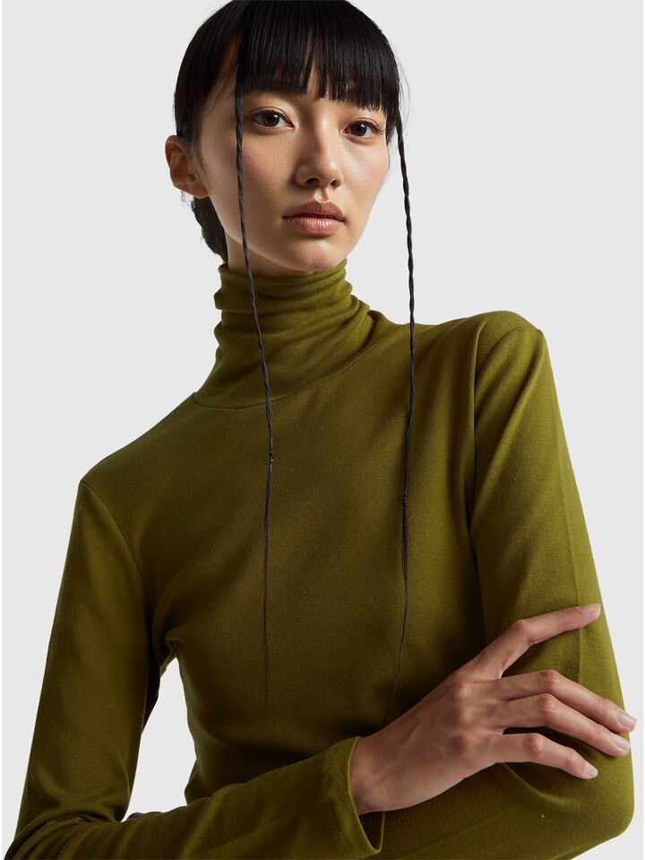 TURTLE NECK SWEATER Damen image number 5